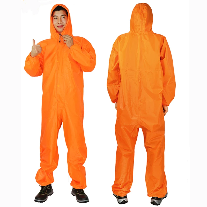 

Fashion Rain Coat Suit Waterproof and Oil Proof Rain Proof Spray Paint Coat Dust Motorcycle Even Cap Impermeables Rain Gear BD49