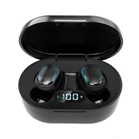 tws e7s 5 0 earbuds true wireless stereo earphones in headset with mic charging case