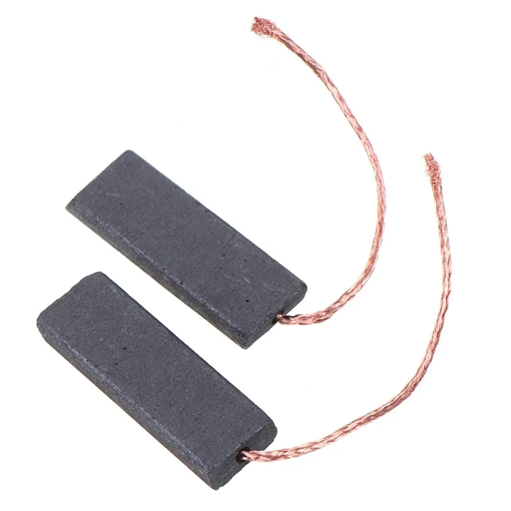 

2pcs Motor Carbon Brushes For Washing Machine 5*13.5*40mm With 70mm Length Lead Carbon Brush Replacement Power Tools