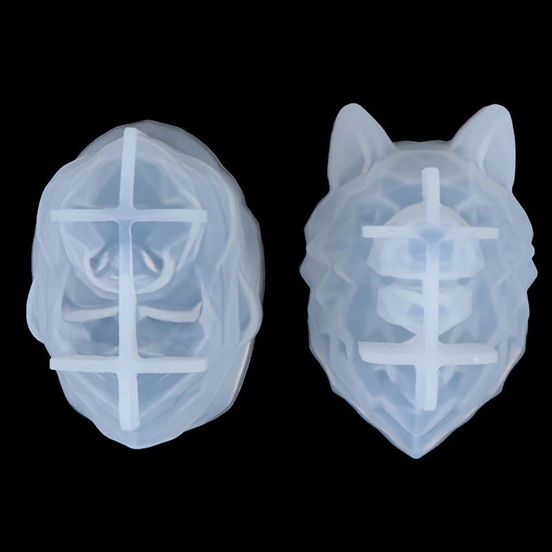 3D силиконовая форма в виде животных Diy Геометрическая Стерео Медведь Олень кошка тигр орангутанг форма украшение форма для торта инструмент