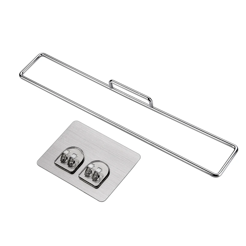 Главная Нержавеющая сталь самоклеящиеся Полотенца держатель настенный шкаф