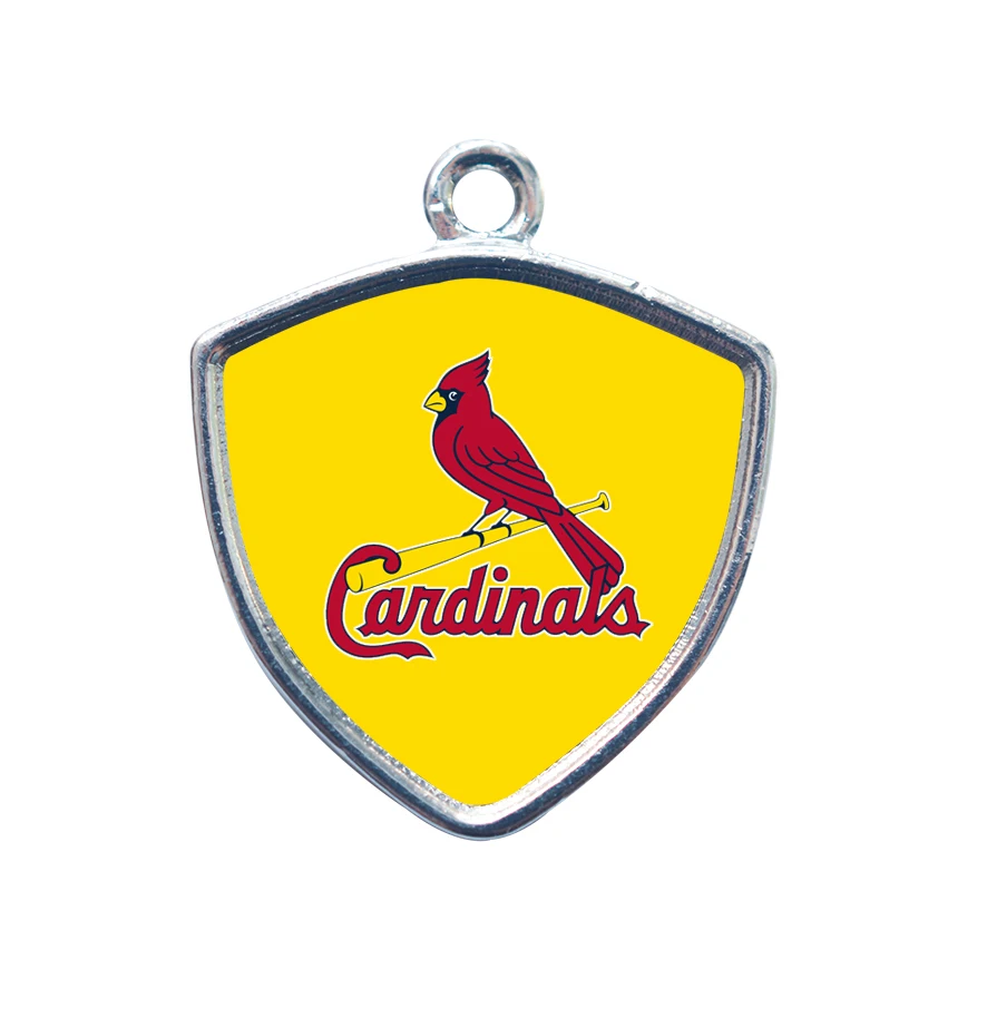 Подвеска с кристаллами в виде Бейсбольного проигрывателя мужской и женский