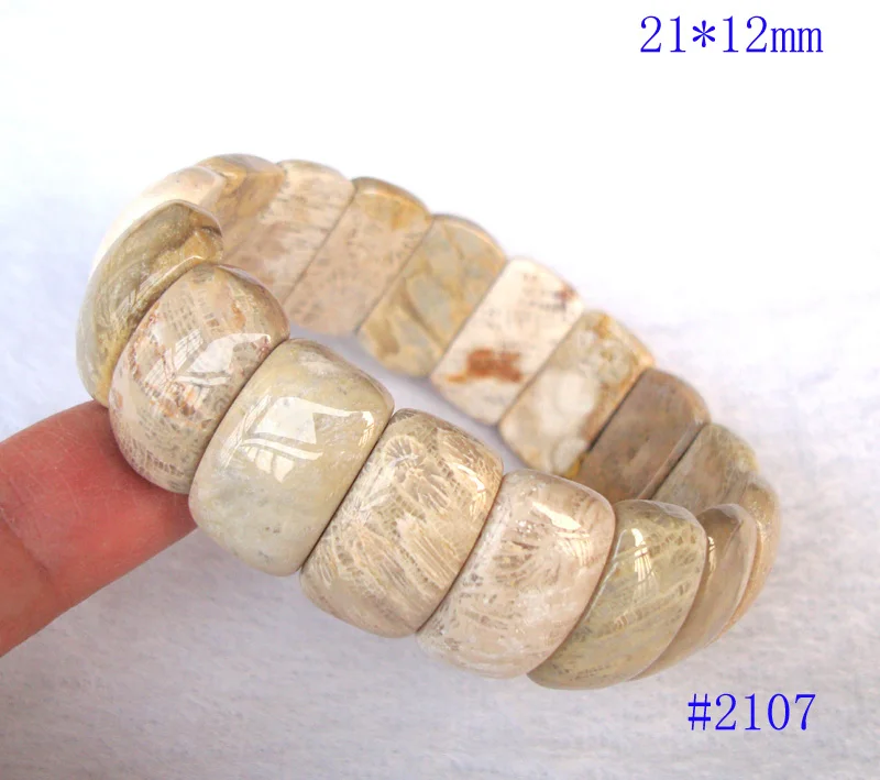 Натуральный коралловый камень овальный бисер браслет для женщин и мужчин