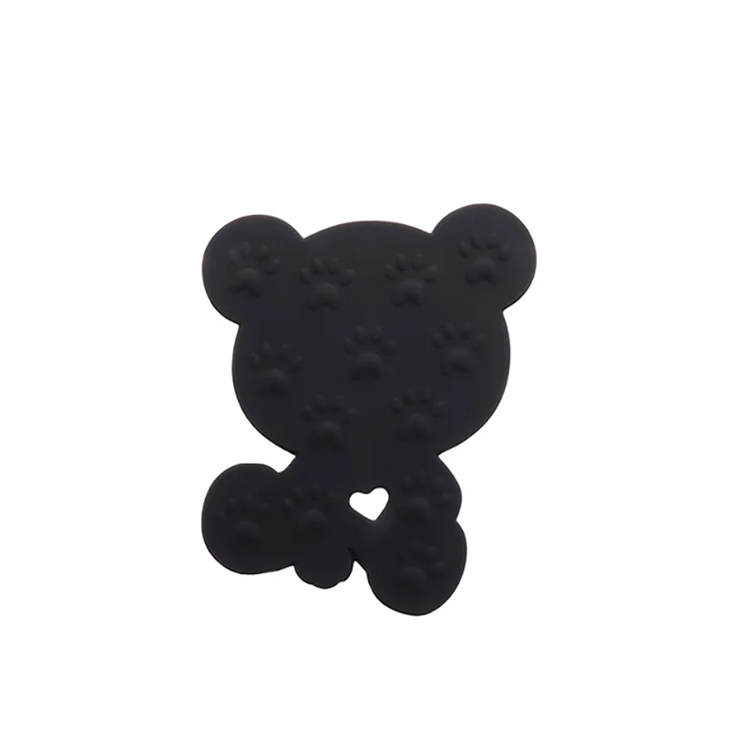 Mordedor de silicona, 10 unidades, panda-5