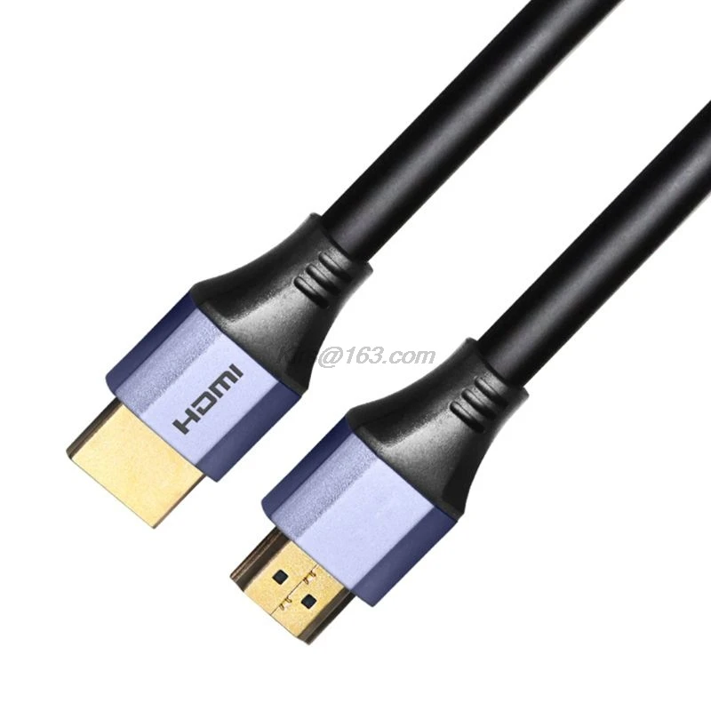 Совместимому с HDMI 2 1 Алюминий кабель Высокое разрешение 8K 48 Гбит/с HDR дуги видео