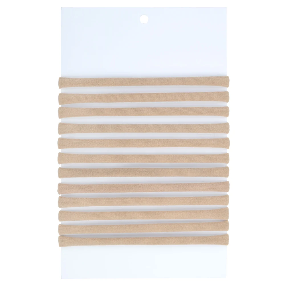 Повязка на голову для девочек нейлоновая разноцветная эластичная 12 шт./лот |