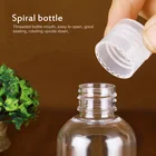 Многоразовые бутылки для путешествий, прозрачные пластиковые бутылки пустой распылитель для парфюмерии небольшим распылителем, безопасные бутылки для путешествий
