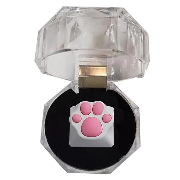 Мягкий силиконовый ESC Keycap Cute Kawaii PBT Cat meat pad коготь клавиатура для DIY механическая