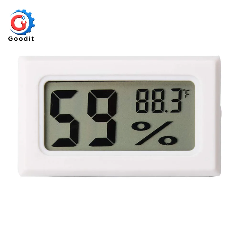 Mini Digital LCD Indoor Convenient Temperature Sensor Humidity Meter Thermometer Hygrometer Gauge indoor outdoor | Инструменты