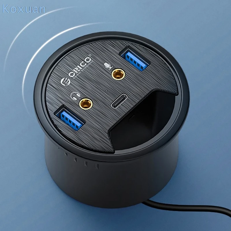 

Настольная втулка USB 3,0, высокоскоростной разветвитель с компьютерными аксессуарами