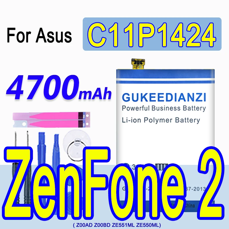 C11P1424 4600 мАч литий ионный аккумулятор высокой емкости для Asus ZenFone 2 ZenFone2 Z00AD Z00BD ZE551ML