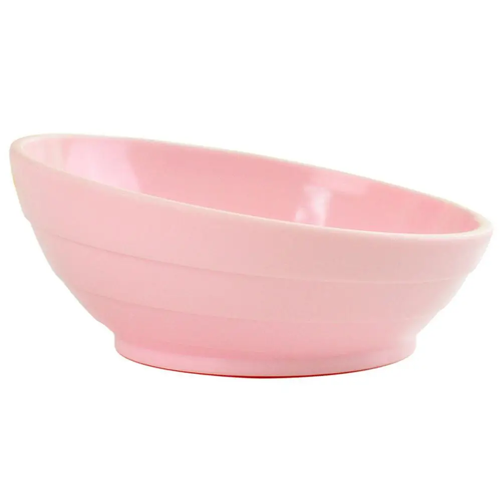 Наклонная косая миска для кошек нескользящая кормления из АБС легко питается