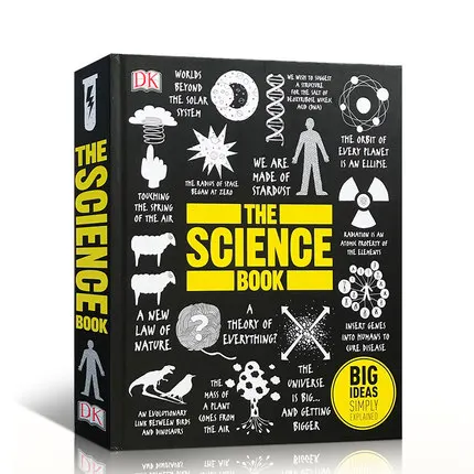 

DK The Science Book Big Ideas, просто объясните оригинальные английские детские книги