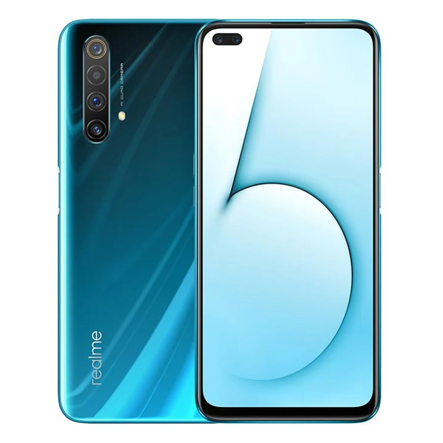 Мобильный телефон Realme X50 мобильный экран 6 57 дюйма 8 Гб ОЗУ 128 ПЗУ Snapdragon 76
