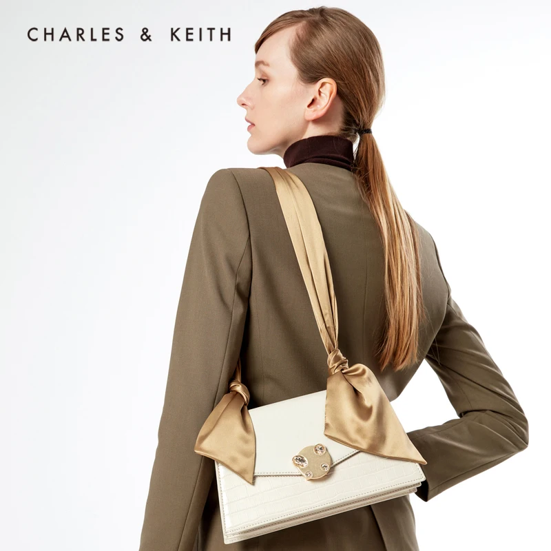 CHARLES＆KEITH Новинка на Весну 2020г. CK2 20781155 1Женская Cумка плечо Декоративная