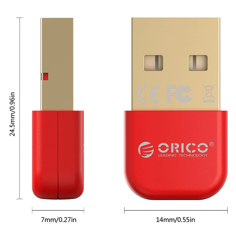 USB Bluetooth-адаптер ORICO совместимый с Bluetooth 4 0 | Компьютеры и офис