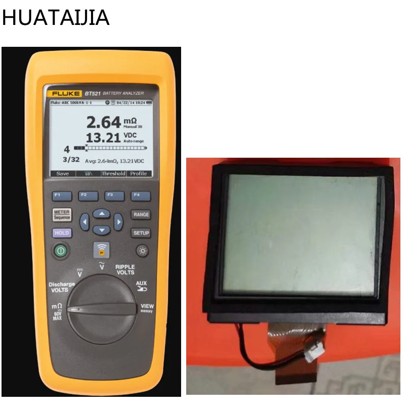 Fluke-pantalla LCD BT521, compatible con Fluke BT 521, pantalla lcd-0