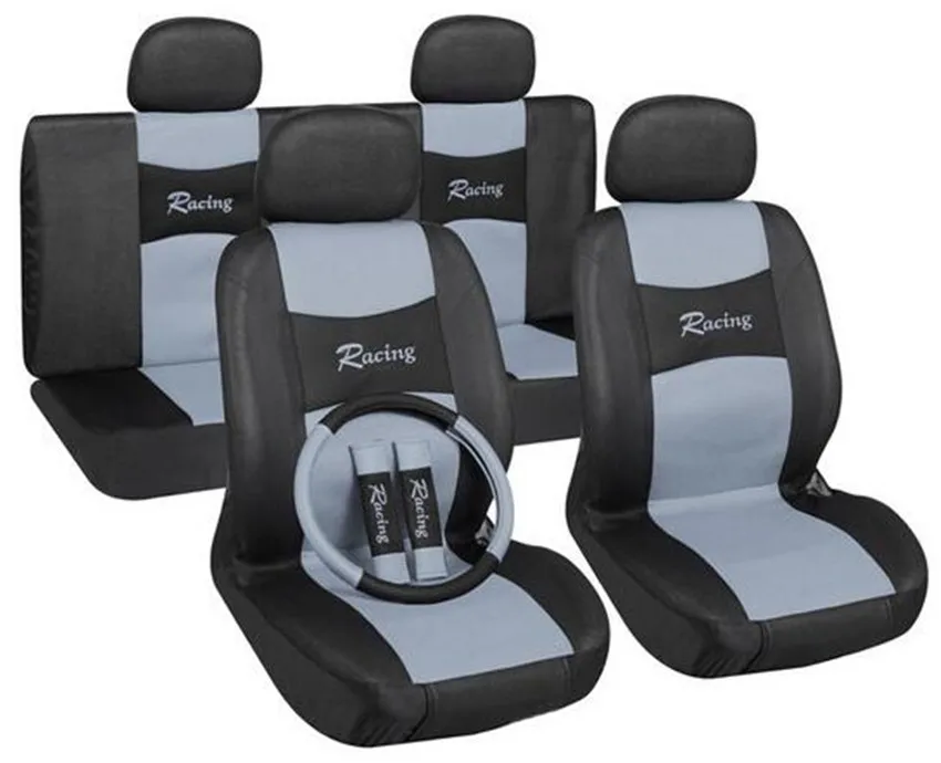 hot brand car seat cover auto interior accessories universal styling car cases for opel lada toyota honda ford buick logo free global shipping