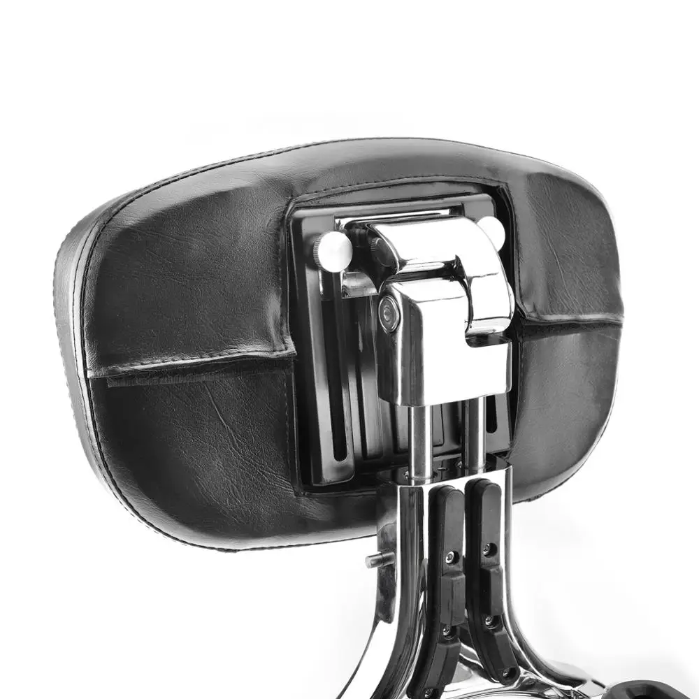 

Artudatech Adjustable Sissy Bar Backrest w/ Luggage Rack For Softail Fat Boy 2007-2017 Motorcycle Accessories Parts