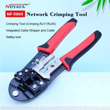 NF-5005 Network Wire Stripper Pliers rj45 Tool Network Crimper Crimping Tools for 8P8C connector stripping