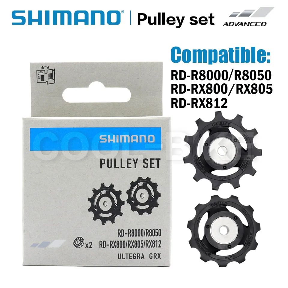 

SHIMANO ULTEGRA RD R8000 R8050Road Bicycle Tension & Guide Pulley Set 11-speed Rear Derailleur RD-R8000 RD-R8050 RD-RX800 RX812