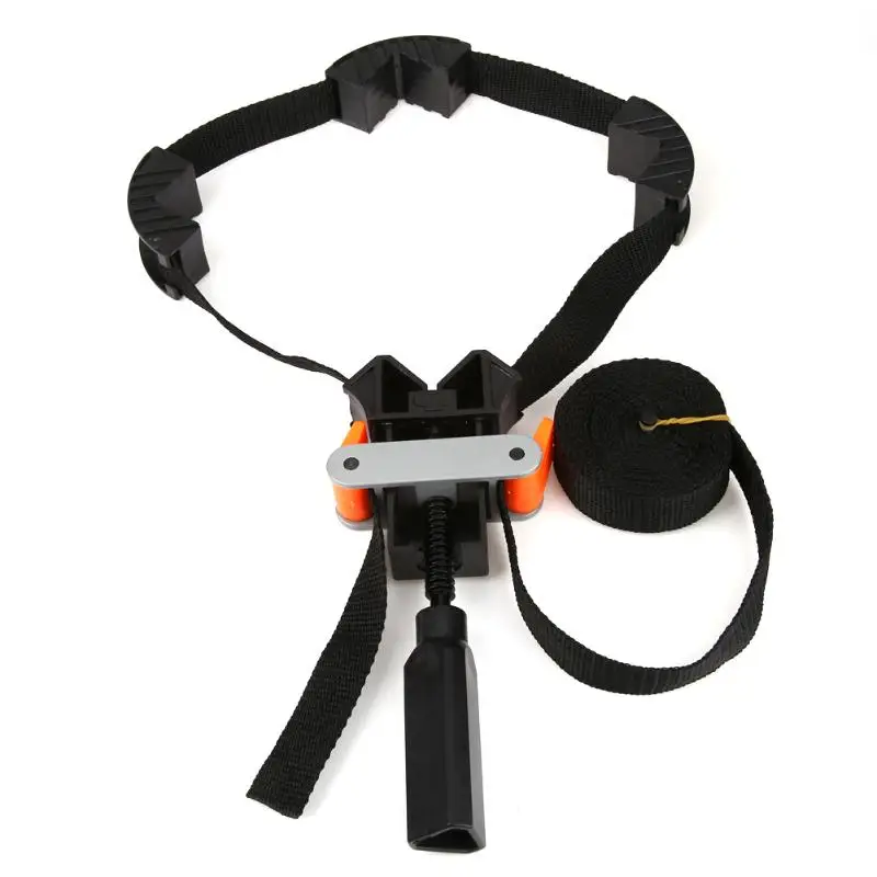 Черный Регулируемый Быстрый угловой зажим 4 захвата ремень держатель рамки