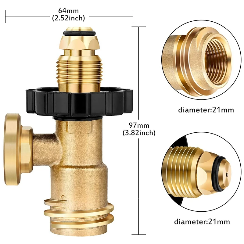 Метровый преобразователь для бензобака POL LP адаптер пропана Бензобак