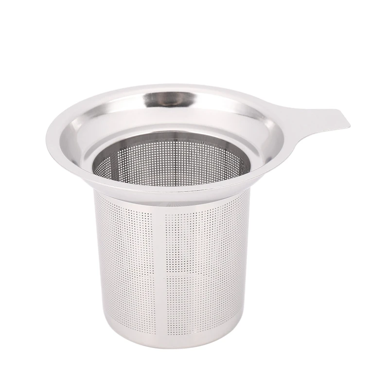 

304 Stainless Steel Fine Mesh Filter Tea Infuser Fine Reusable Strainer