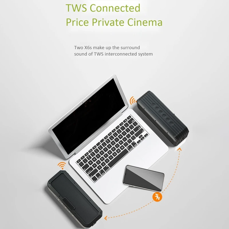 Bluetooth динамик 40 Вт Высокая мощность сабвуфер открытый портативный