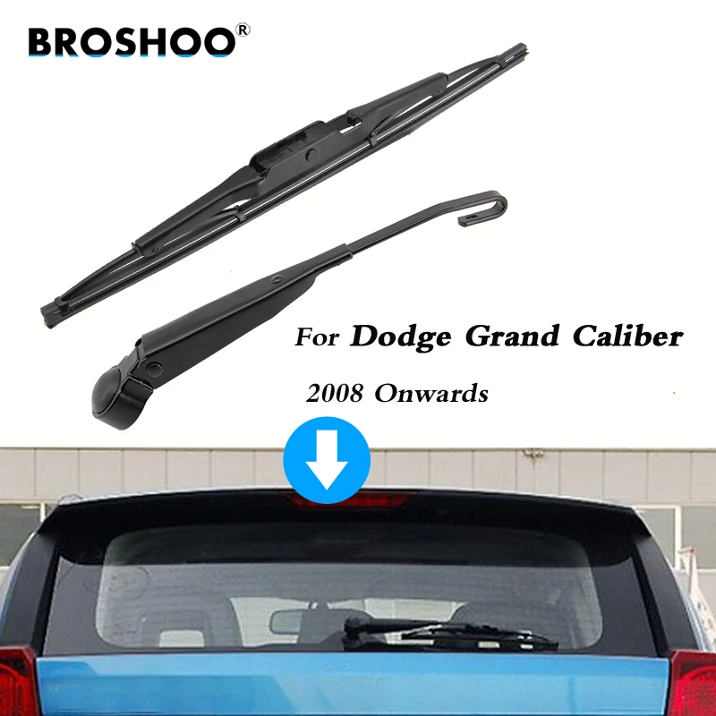 Щетки стеклоочистителя BROSHOO для автомобиля рычаг заднего стекла Dodge Caliber Hatchback (2008