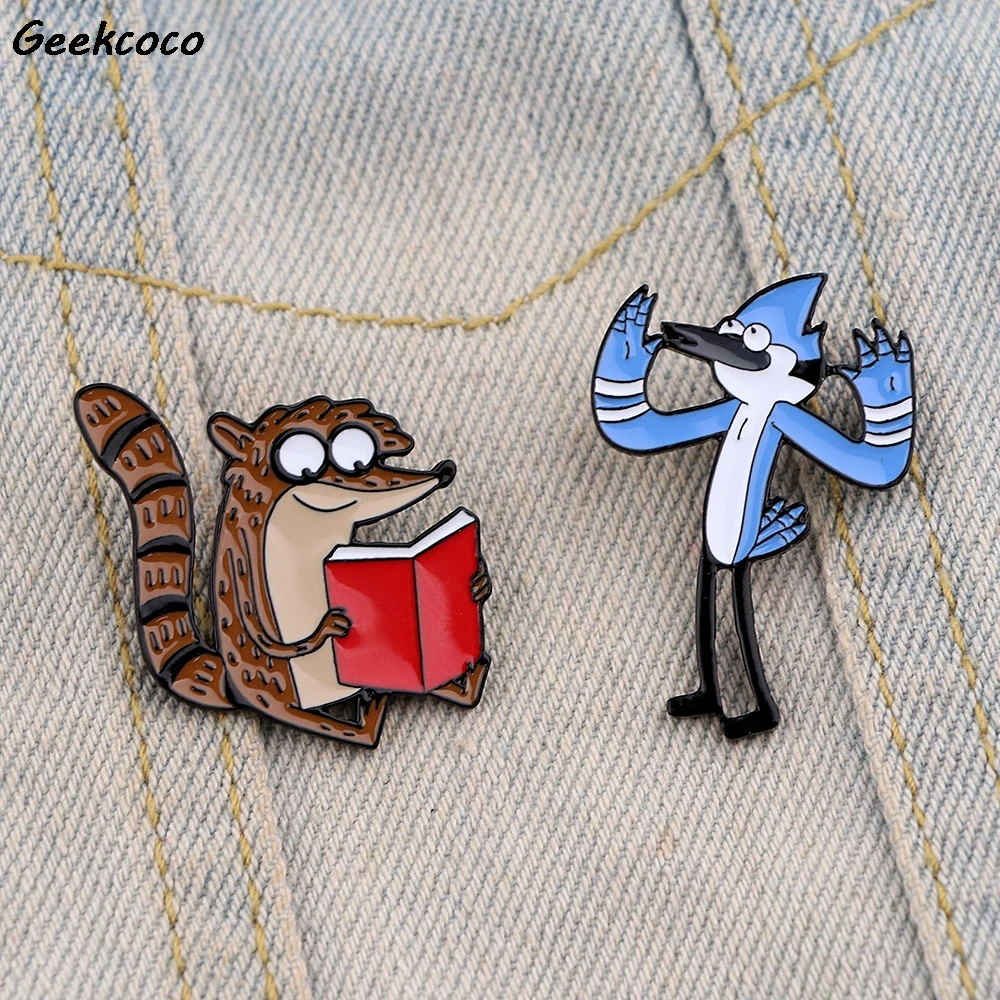 

10pcs/lot J2589 Fashion Animals Enamel Pins and Brooch Backpack Clothes Badge Women and Men Cartoon Tie Pins Charm Jewelry