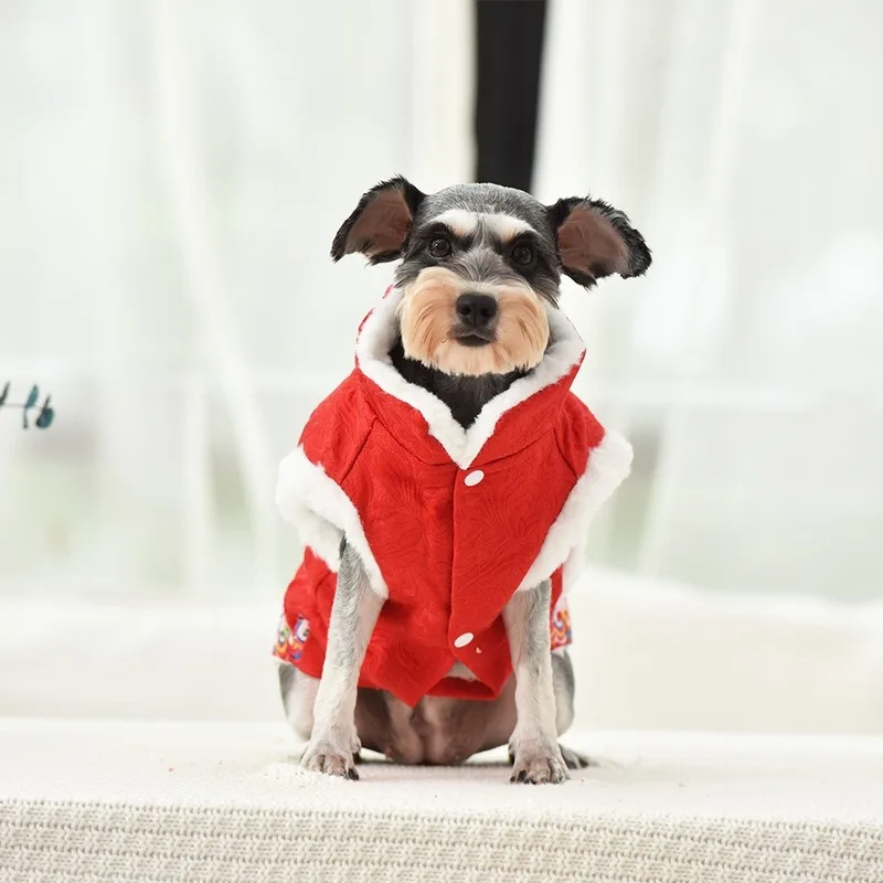 Новые товары для домашних животных Одежда собак Зимний толстый теплый костюм