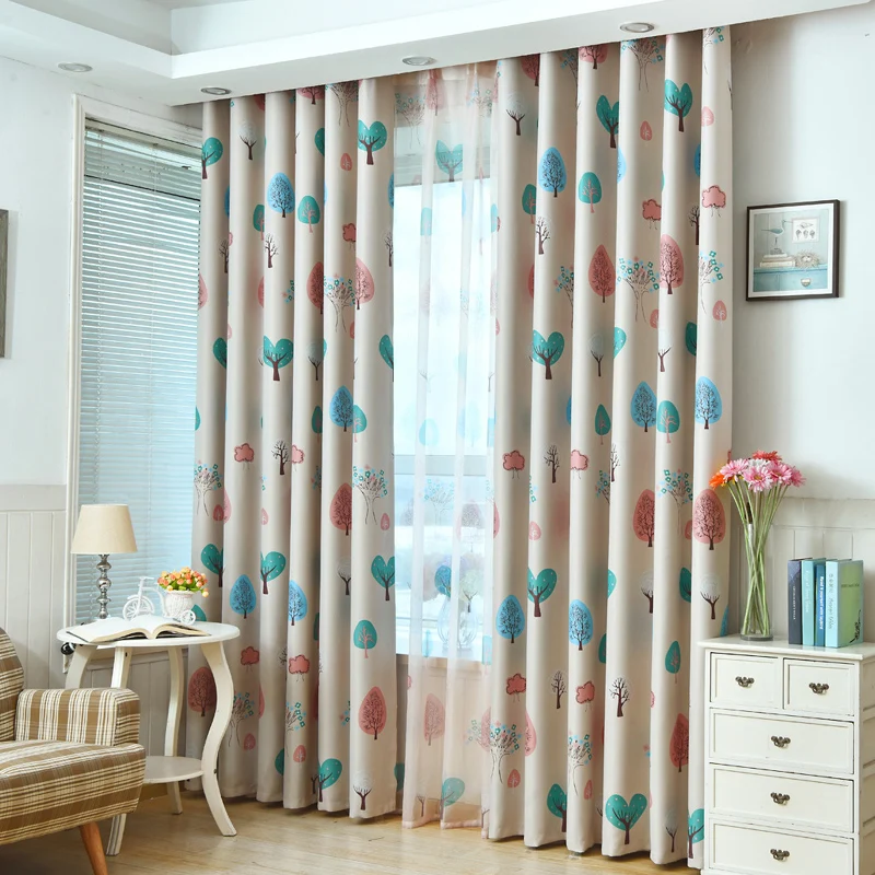 Детские занавески WP180 * 30 дизайнерские оконные шторы с рисунком счастливого