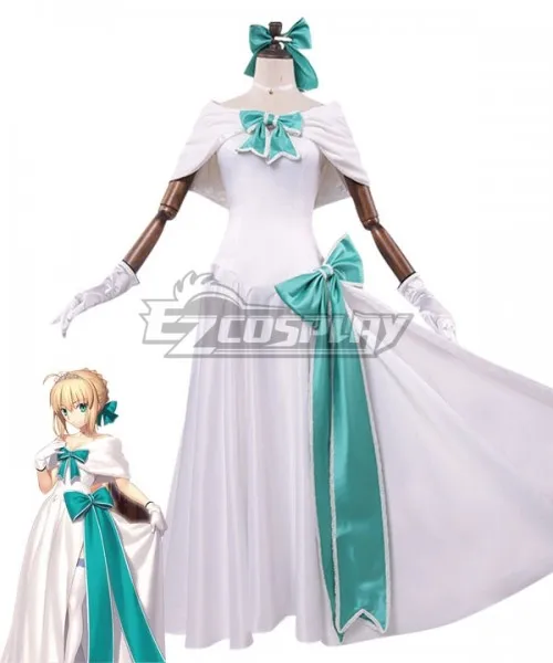 

Fate Grand Order Heroic Spirit Formal Dress Artoria Pendragon Dress Girls Party Gift Halloween Suit Cosplay Costume E001