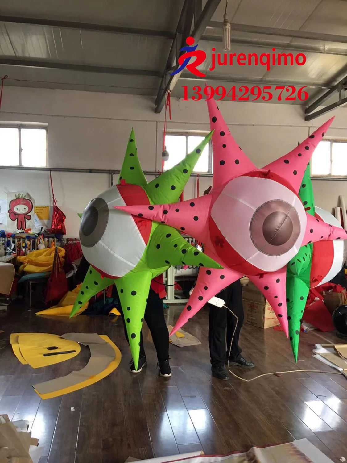 

Inflatable advertising object eye flower inflatable model