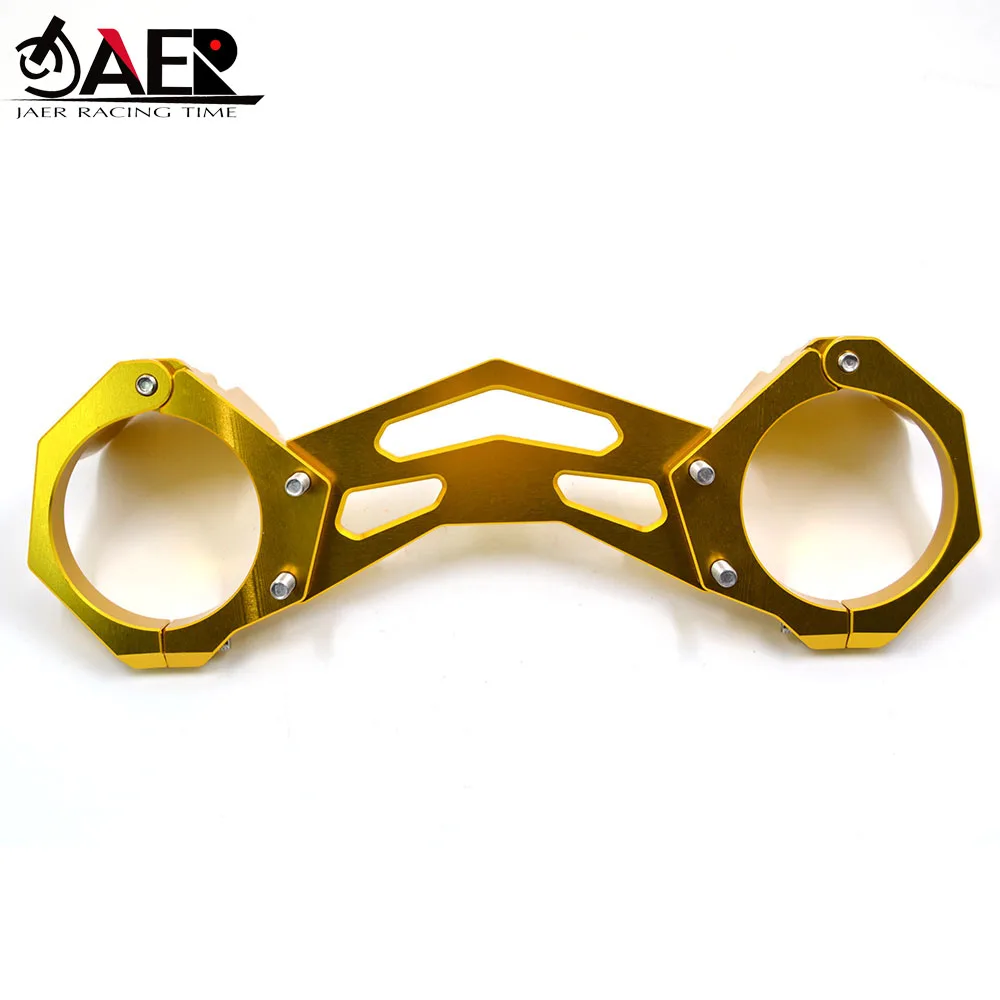 JAER мотоциклы ЧПУ баланс шок передняя вилка Brace зажим для Yamaha YZF R3 R25 MT03 MT25