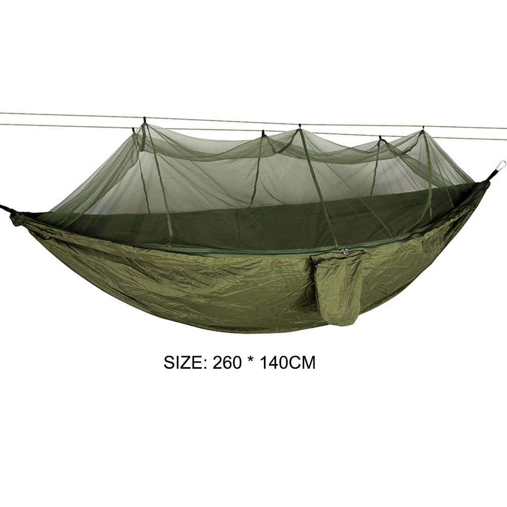 

Portable Camping Tent Hammock Awning Mosquito Net Canopy Sleep Swing Bed Lightweight Nylon Hammocks Camping Accessories