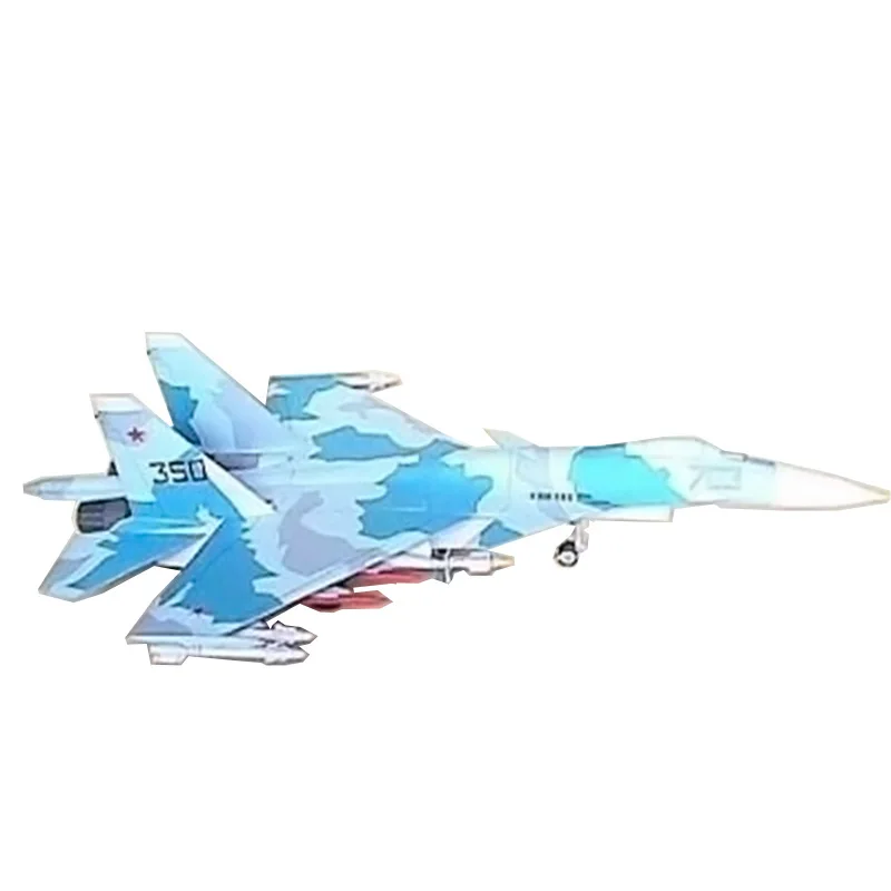1:50 русский Su-35, бумажная модель бойцов, модель Su-35, современный военный самолет, руководство от AliExpress WW