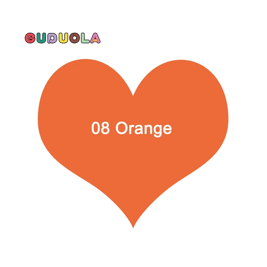 Orange Детские игрушки "сделай сам", 36 цветов, светильник, мягкая полимерная глина, развивающая игрушка, умный пластиковый ИНН, 20 г, пластиковая коробка - Цвет: Orange