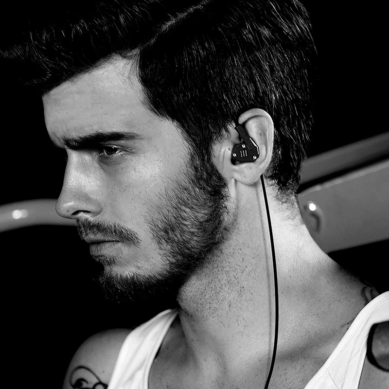 

KZ ZS6 2DD + 2BA In-Ear Earbuds 8 Driver Headphone Hybrid Monito Running Sports DJ Earbuds Stereo Noise Cancelling Headphones