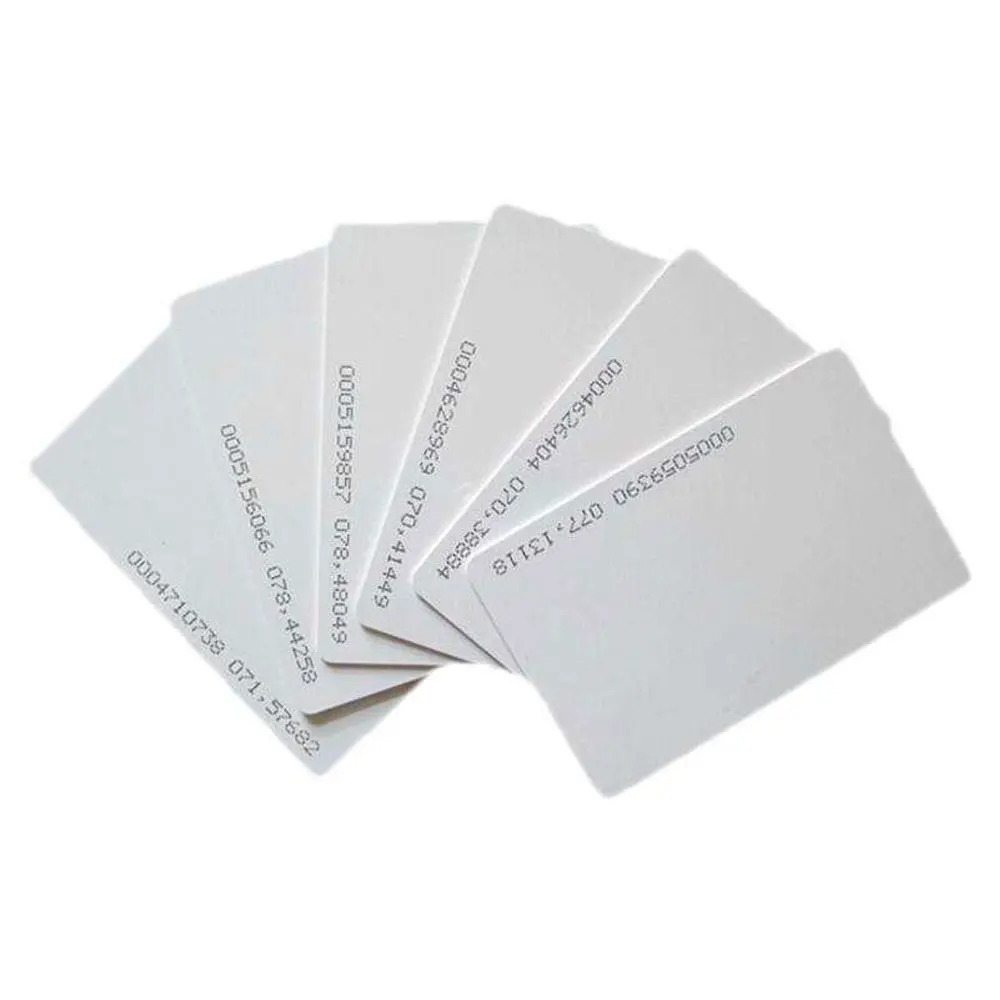 10 шт. RFID EM карта 125 кГц 0 8 мм тонкая можно использовать для контроля