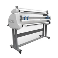 63In Cold Laminator Wide Format Laminating Machine With Trimmer And Air Compressor Fayon 1600 Vinyl Graphic Laminator