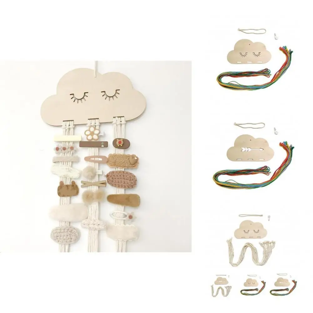 

Large Capacity Lightweight Cloud Decorative Headband Organizer for Party