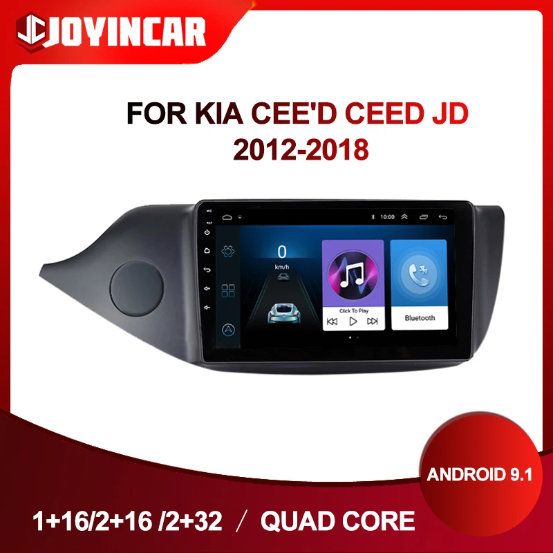 2G + 32G 2Din Android 9 1 автомобильный Радио мультимедийный видео плеер для KIA Cee 'd CEED JD 2012