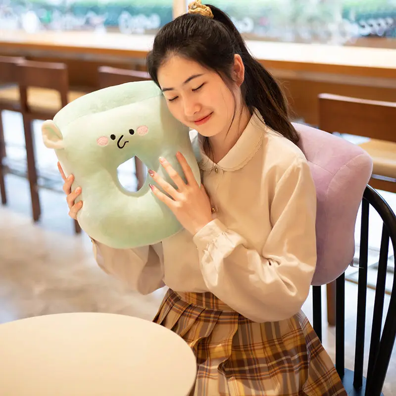 Подушка для сна подушки студентов обеда подогреватель рук Мультяшные