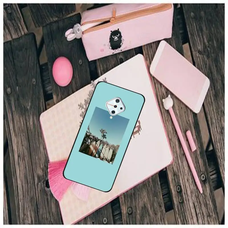 

Surfboard Surfing Art Surf Girl Phone Case For Vivo X9 9s 20 Plus Y97 83 75 71 69 V15 V17 V5 S