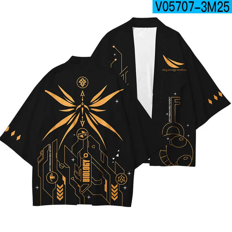 

Honkai Impact 3 3D Printed Japanese Anime Kimono Haori Yukata Cosplay Women/Men Fashion Summer Casual Cool Streetwear Shirt