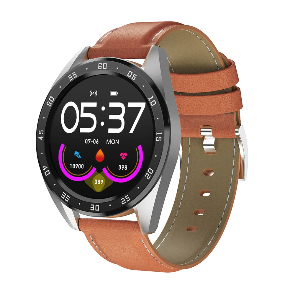 IP67 водонепроницаемые Смарт часы для мужчин BT4.0 Smartwatch Android Apple Ios монитор