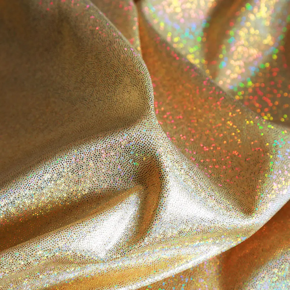 Женская Блестящая футболка с длинными рукавами блестящая голографическая