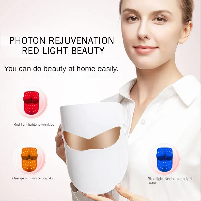 

Colorful light led IPL instrument factory rechargeable beauty instrument household facial whitening mask spectrometer